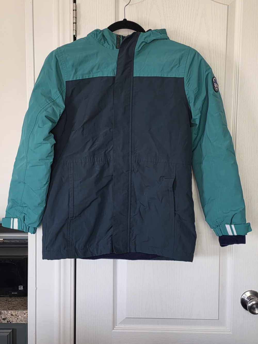 Kids Two-Tone Hooded Jacket